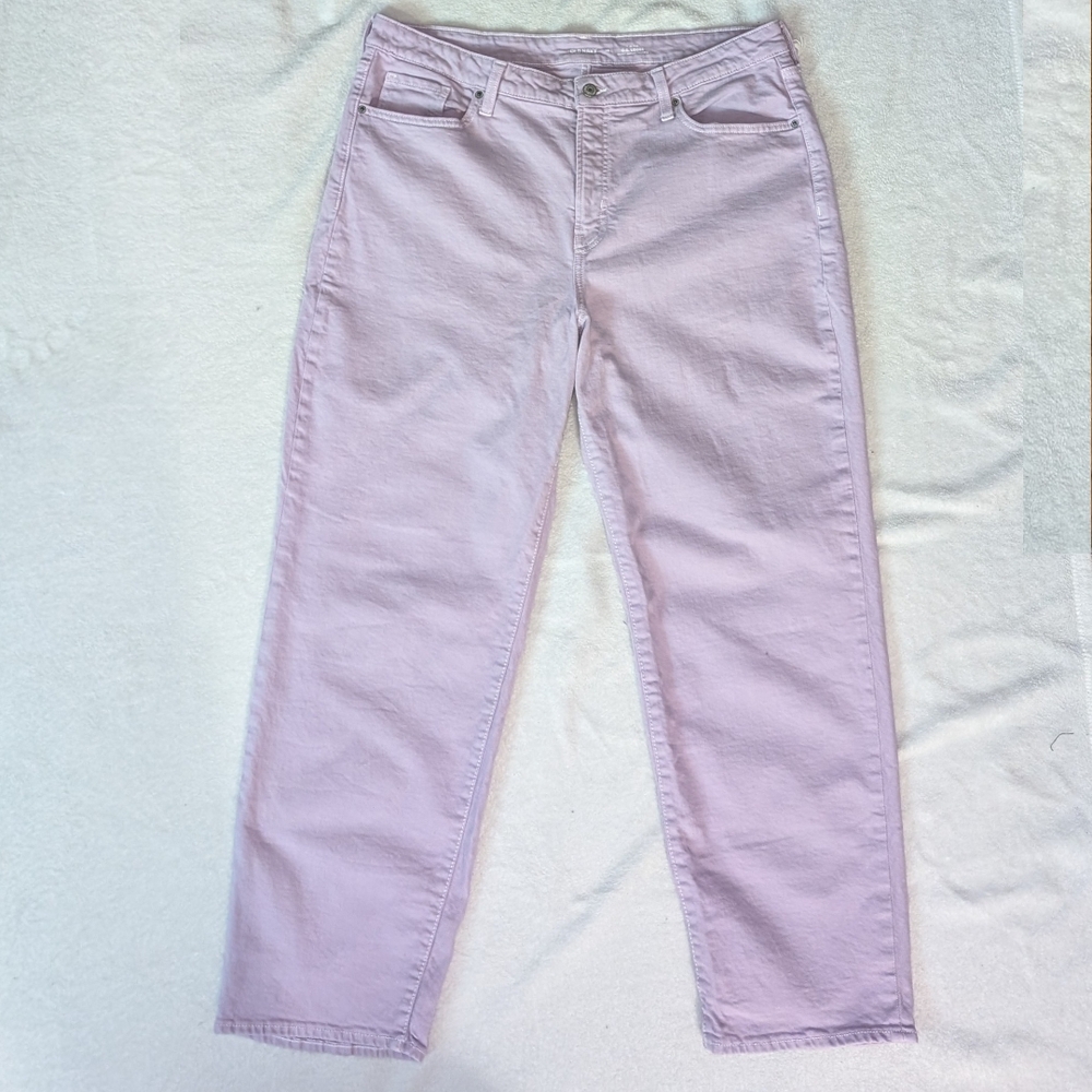 Old Navy Purple Straight Leg Denim
